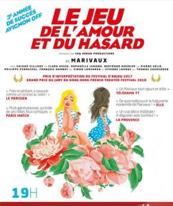 Le jeu de l’amour et du hasard - Avignon - Off18 - Florence Yeremian - Syma News - Syma Mobile - Theatre - Rires - Spectacle - Marivaux - Love - Amour - Liebe