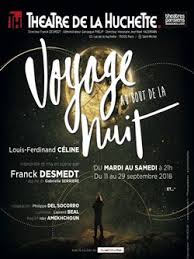 La Huchette - Voyage au bout de la nuit - Franck Desmedt - The?a?tre - Paris - Ce?line - Drame - Sortir - Florence Ye?re?mian - Syma News- Syma Mobile