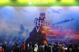 Paris Games Week salon jeu video gamer EA Battlefiled BF5 FPS PS4 Xbox One