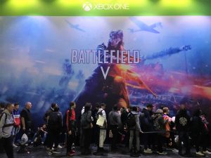 Paris Games Week salon jeu video gamer EA Battlefiled BF5 FPS