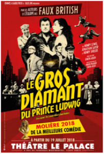 Le gros diamant du prince ludwig - Theatre - Palace - Syma News - Florence Yeremian - Syma Mobile - Comedie - Molieres - Rires