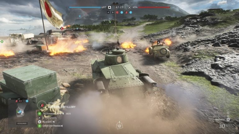 Battlefield V BFV BF5 Electronic Arts DICE PS4 XboxOne shooter jeu de tir jeu vidéo seconde guerre mondiale Etats-Unis Japon Pacifique Iwo Jima mise à jour FPS