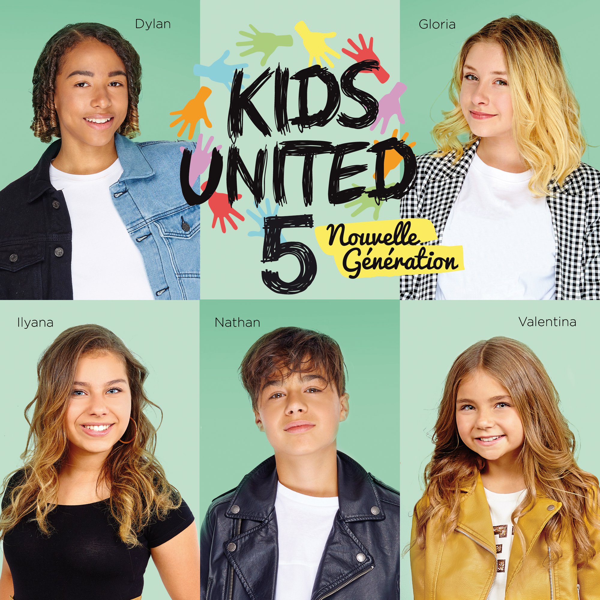 Kids United nouvelle génération - l'hymne de la vie - album - pochette