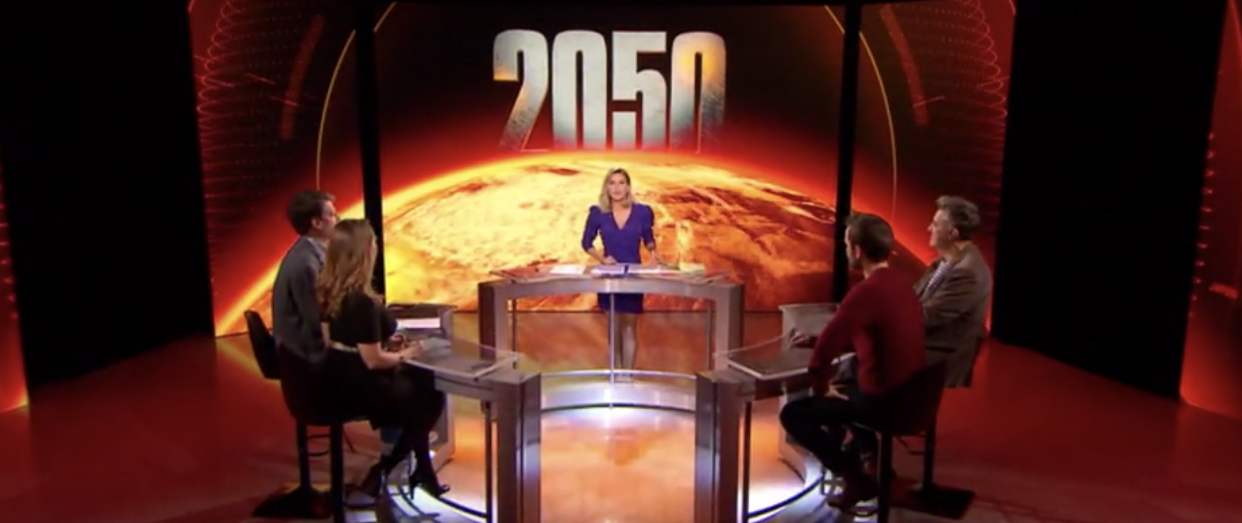 2050 - Alerte climat - W9 - documentaire - Stéphanie Renouvin - débat