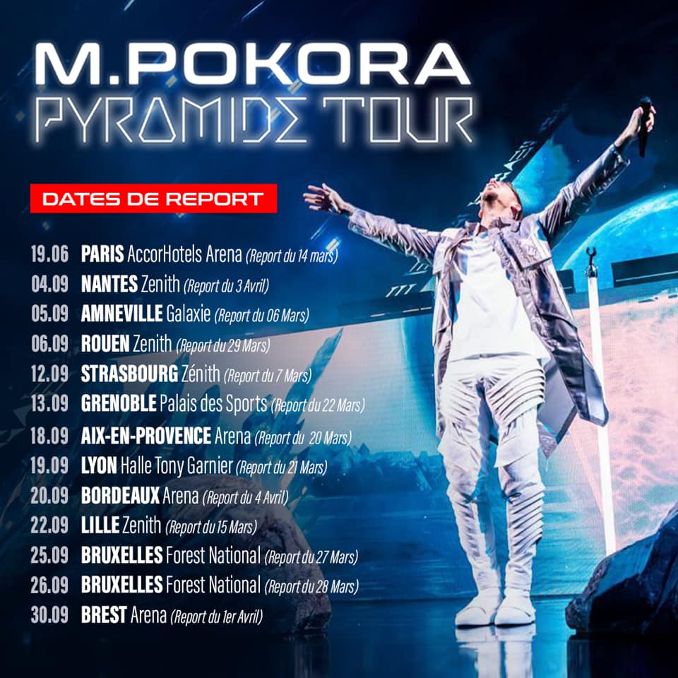 M Pokora - Pyramide Tour - report 