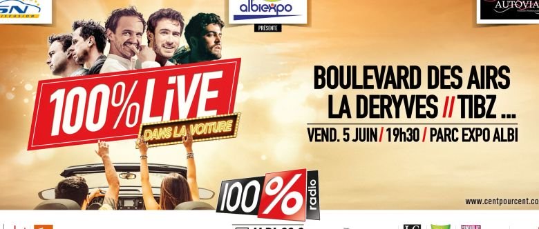 Boulevard des airs - Tibz - 100% Live - drive in - déconfinement