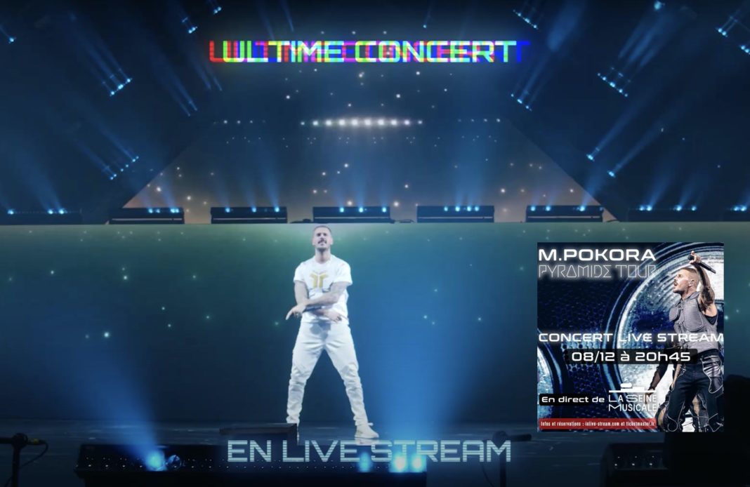 M Pokora - Pyramide Tour - Pyramide - Seine musicale - live stream