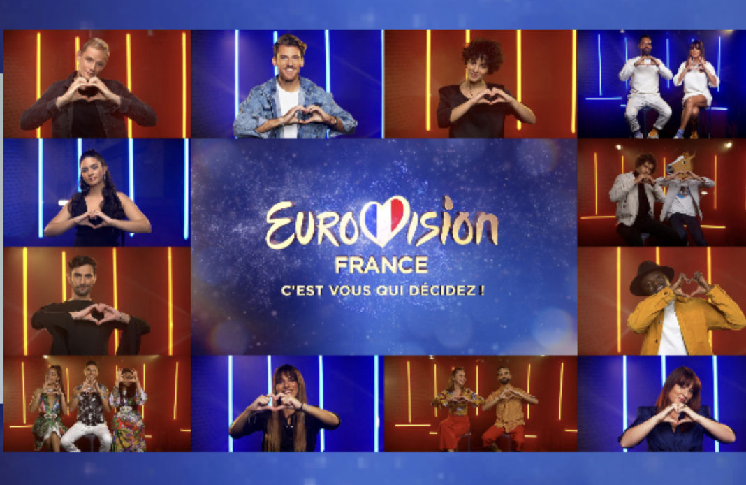 Eurovision 2021 - Eurovision - Eurovision France c'est vous qui décidez - candidats