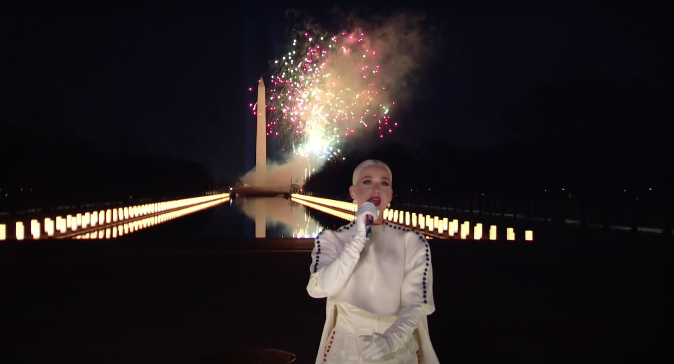 Katy Perry - Fireworks - Joe Biden -