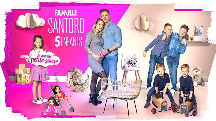 familles nombreuses la vie en xxl - saison 3 - TF1 - familles nombreuses - famille Santoro -