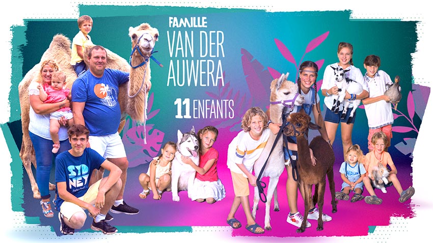 familles nombreuses la vie en xxl - saison 3 - TF1 - familles nombreuses - famille van der auwera -