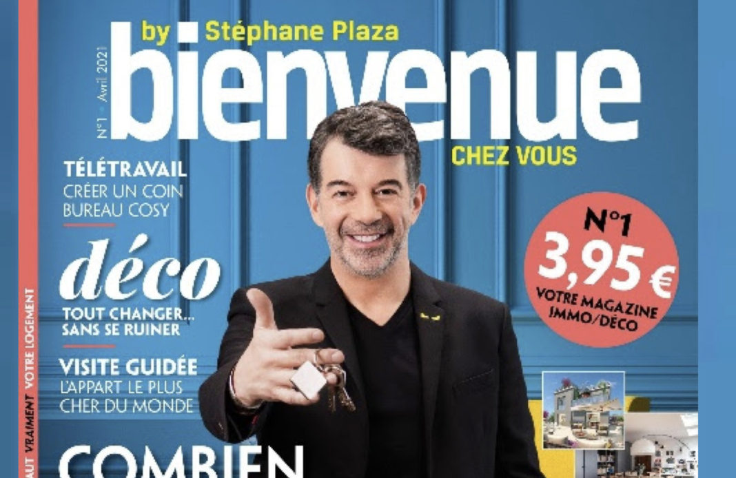 Stéphane Plaza - Bienvenue chez vous - magazine -