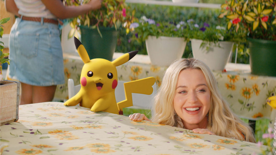 Katy Perry - Electric -25 ans Pokémon - Pikachu -