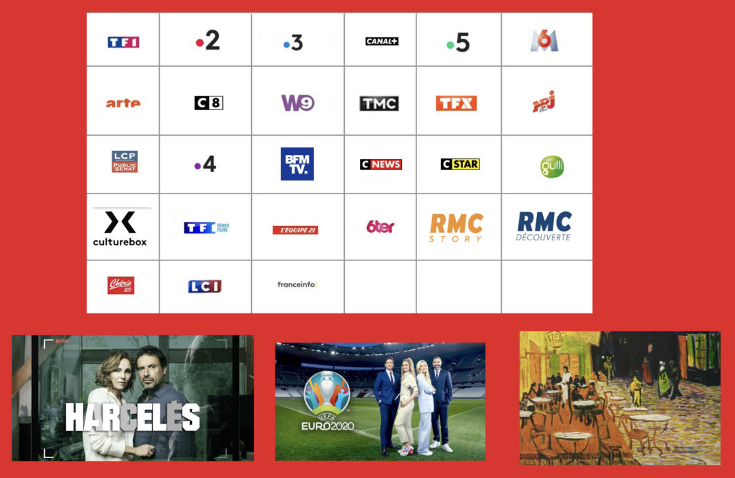 programme tv - sélection tv - harcelés - euro 2020 - le café des artistes -
