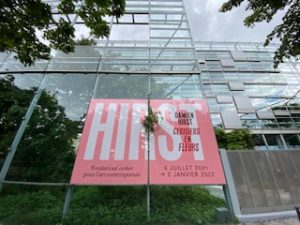 damien hirst - fondation cartier - syma news - Florence yeremian - gopikian - exposition - exhibition - cerisier - fleurs - tableaux - art - expo