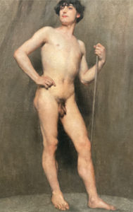 etude-homme-academique-peinture-frannce-syma-galleria-dei-coronari-gopikian