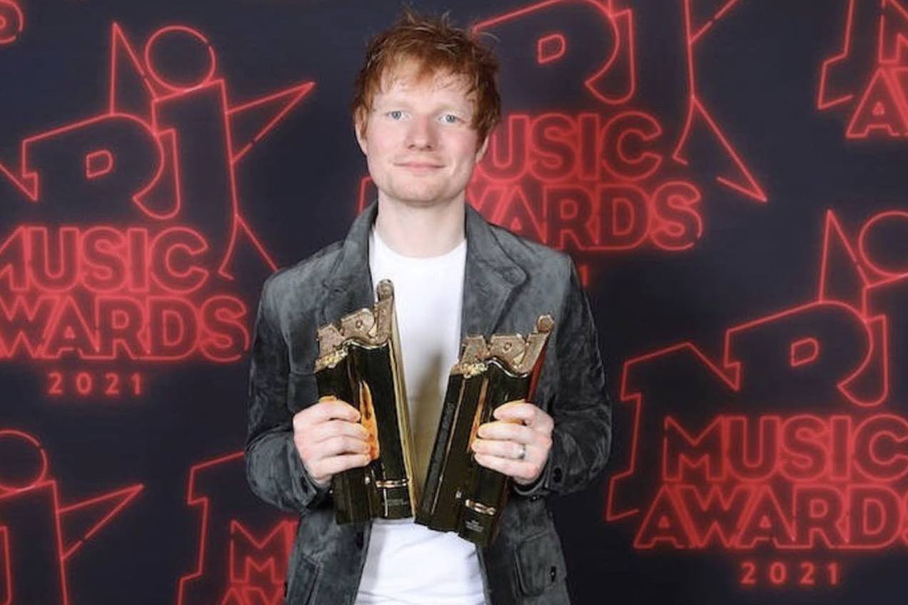 nma 2021 - nrj music awards 2021 - Ed Sheeran -