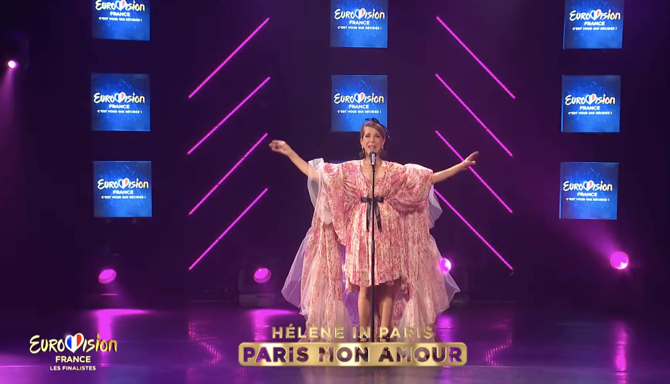 Eurovision - Hélène in paris - Eurovision France -