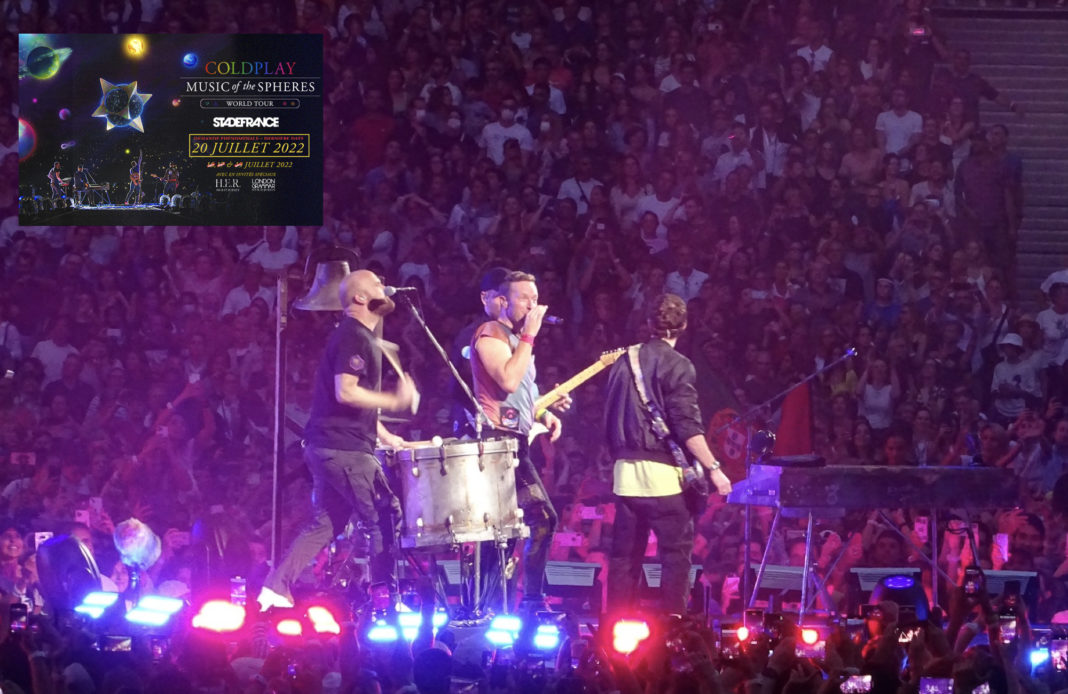 Coldplay - Music of the spheres world tour - Stade De France - concert -