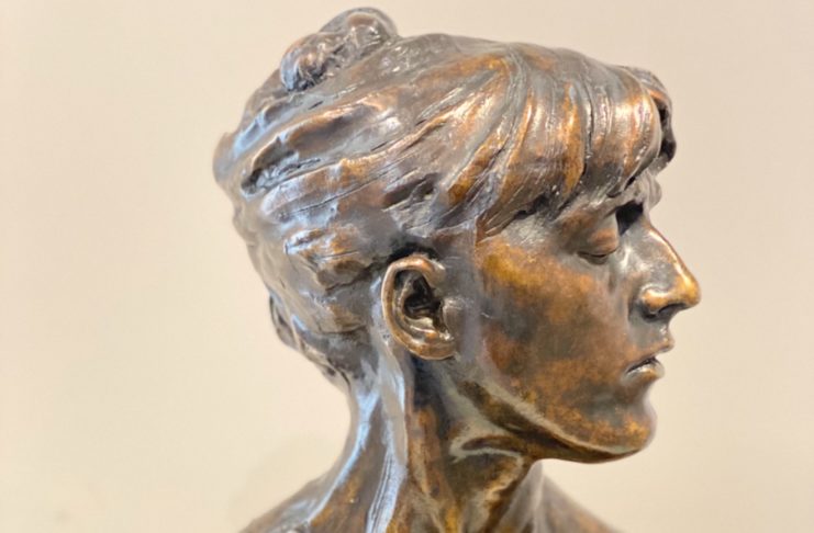 Claudel - jeune femme aux yeux clos - bronze - 1885-SYMA-GOPIKIAN-YEREMIAN