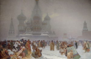 Abolition du servage en Russie - L'Epopee slave - 1914 - Prague - Galerie nationale
