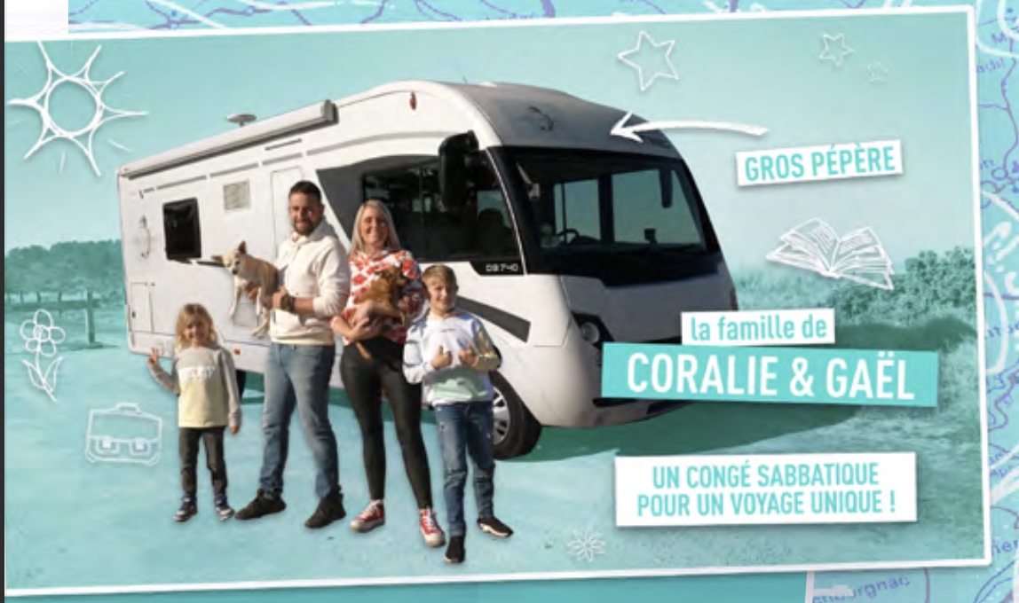 Nos vacances en camping car - Coralie Gael -
