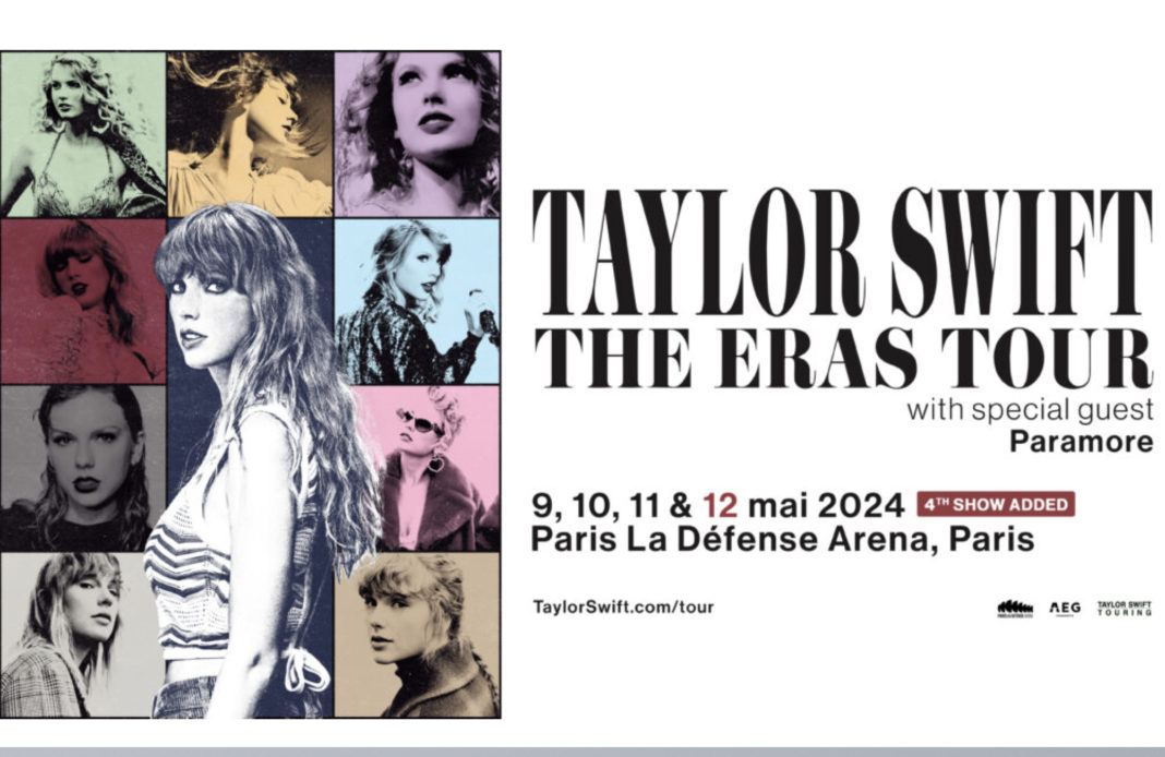 Taylor Swift - The Eras tour - France - Paris defense arena -