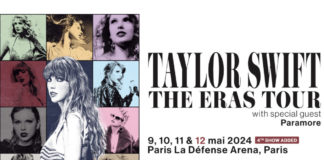 Taylor Swift - The Eras tour - France - Paris defense arena -