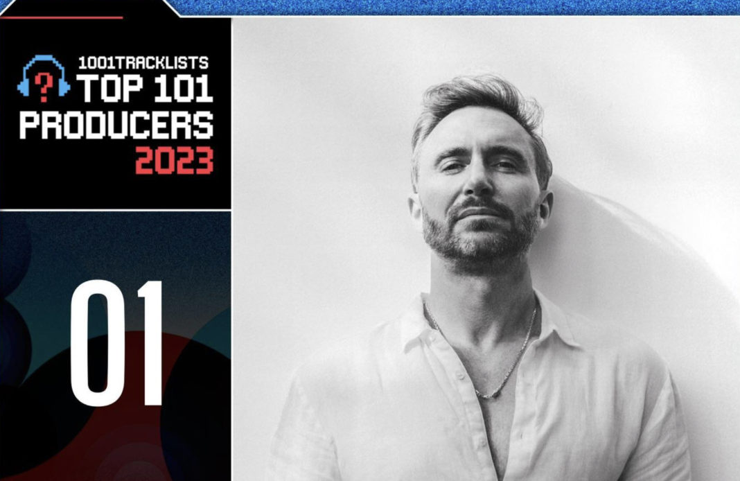 David Guetta - meilleur dj monde 2023 - DJ mag -