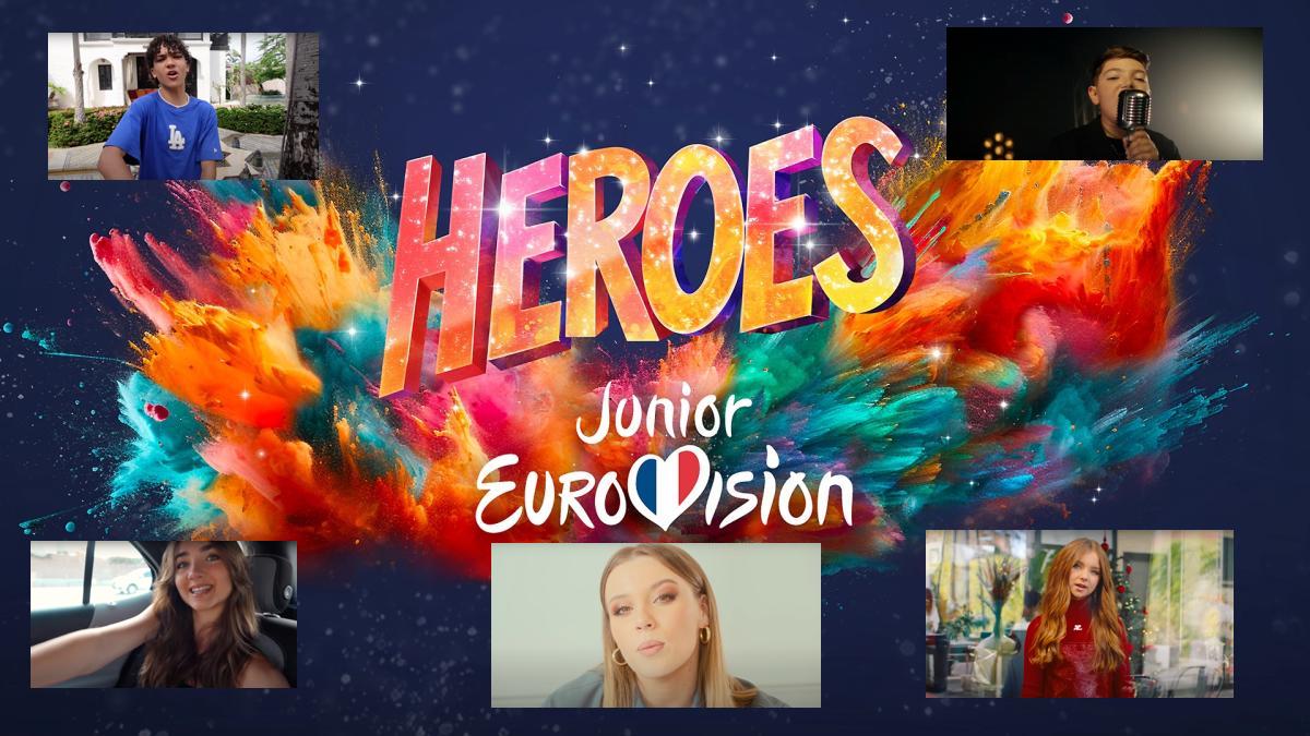 Eurovision junior - eurovision junior france - Angelina - Carla - Valentina - Enzo - Lissandro -