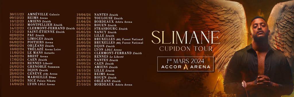 Slimane - Cupidon Tour