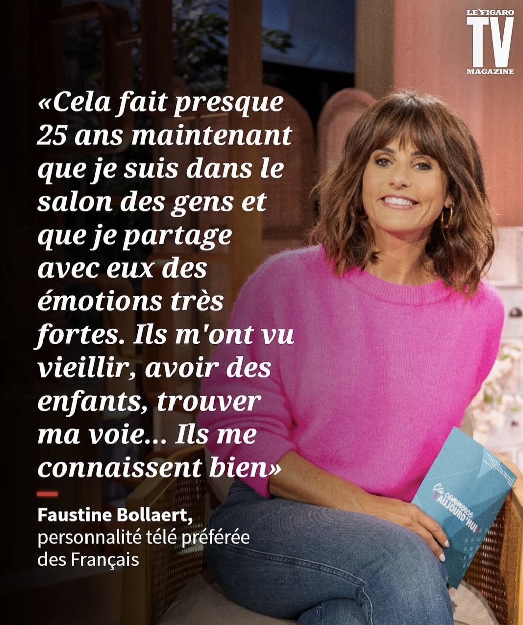 Faustine Bollaert - TV Magazine -