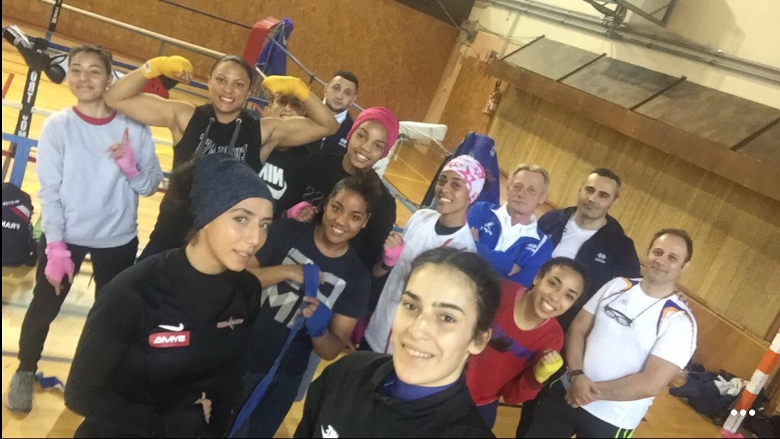 Entraînement de l'équipe de France
