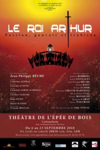 Le Roi Arthur - Epee de bois - Cartoucherie - Vincenne - Théâtre - Lancelot - Camelot - Rameau d'or - Syma News - Syma Mobile - Florence Yeremian - Jean Philippe Begue - Merlin enchanteur
