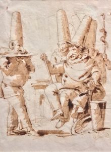 venise - grand palais - Expo - exposition - Paris - Art - Kunst - Venezia - Peinture - painting - canaletto- Guardi - Tiepolo - Syma News - Carnaval - Serenissime - Syma Mobile - Florence Yeremian - Italie - Theatre - Polichinelle - dessin