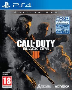 Call of Duty Black Ops 4 PS4 FPS Battle Royale Blackout shooter Specialiste Multijoueur