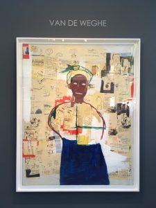 FIAC 2018 - Art Contemporain - Paris - Artistes - Paintings - Sculpture - Moderne - grand Palais - SYMA News - SYMA Mobile - Florence Yeremian - Basquiat - Joy - Van de Weghe Fine Art - Collage - huile - Acrylique 