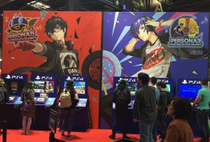 Paris Games Week salon PS4 PSVita Vita gamer persona koch media atlus