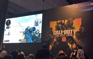 Paris Games Week salon jeu video gamer Activision Call of Duty Black Ops FPS