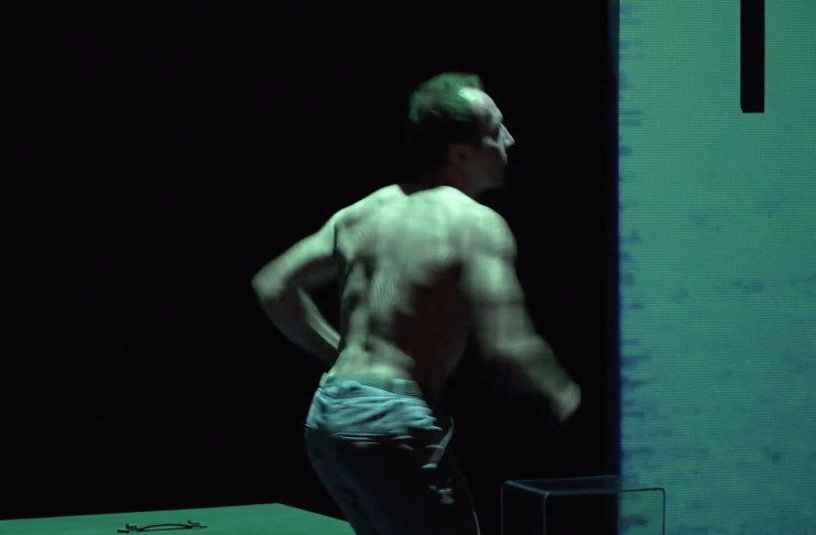 L’homme de Schrödinger Schrodinger - Théâtre - Artistic Theatre - Science - Eric Chantelauze - Samuel Sené - Raphael Bancou - Syma News - Syma Mobile - Florence Yeremian-