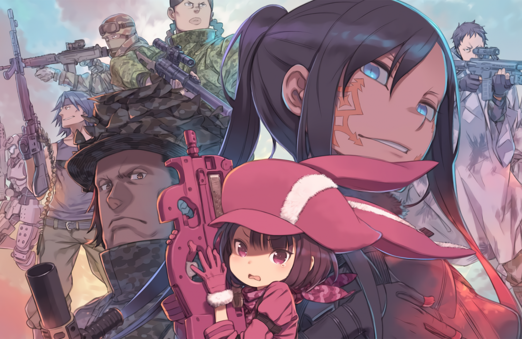 Gun Gale Online Sword Art Online Dengeki Karen Kadokawa Wakanim Manga Anime