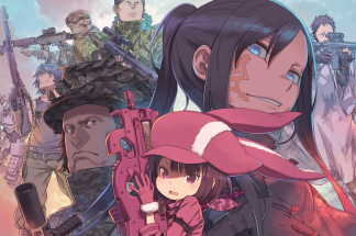 Gun Gale Online Sword Art Online Dengeki Karen Kadokawa Wakanim Manga Anime