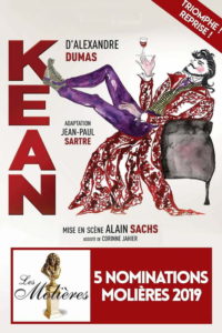 kean - theatre de l'atelier - theatre - syma news - florence yeremian - Alexandre Dumas - comedie - art - piece - paris - spectacle - sortir - out - comedien