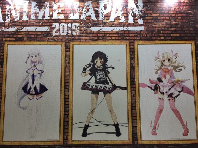 Anime Japan 2019 animé animation japonaise konosuba salon tokyo japon tokyo big sight aniplex fate grand order jeu vidéo smartphone