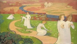 les nabis - art nabis - nabis - décor - musée du luxembourg - Arts déco - arts décoratifs - décoration - expo - exposition - syma news - florence yeremian - maurice denis - bonnard - vuillard - sérusier - artistes - painting - peintres - art - artisanat - exhibition - peinture - âravent - eventail - arts and crafts - artist - spiritisme - symbolisme - naif - appalts - douceur