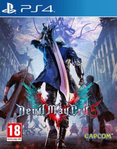 Devil May Cry 5 Capcom jeu vidéo action Dante Nero V Sparda Science-Fiction Vergil Urizen PS4 XboxOne Sony Microsoft
