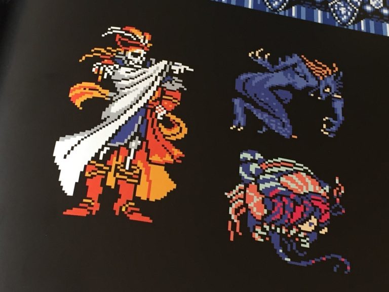 FF pixel final fantasy square enix jeu de roles RPG kazuko shibuya jeu video playstation sony nintendo pixelart retrogaming