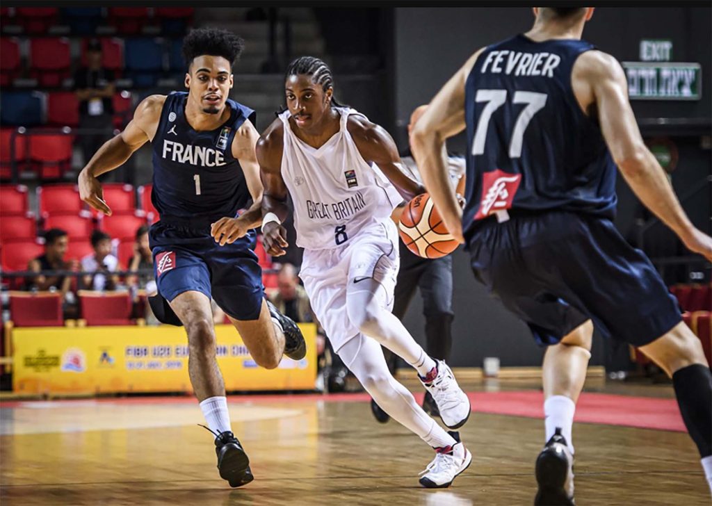 BASKET france U20 eurobasket