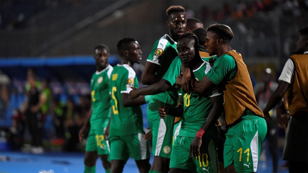 FOOTBALL FOOT CAN COUPE D'AFRIQUE SENEGAL