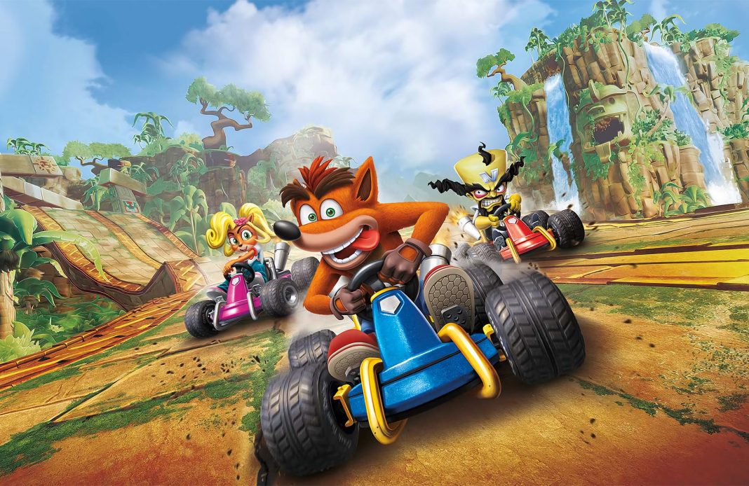 Crash Team Racing Nitro Fueled PS4 Xbox One Switch Sony jeu vidéo course objets kart Beenox Activision Crash Bandicoot